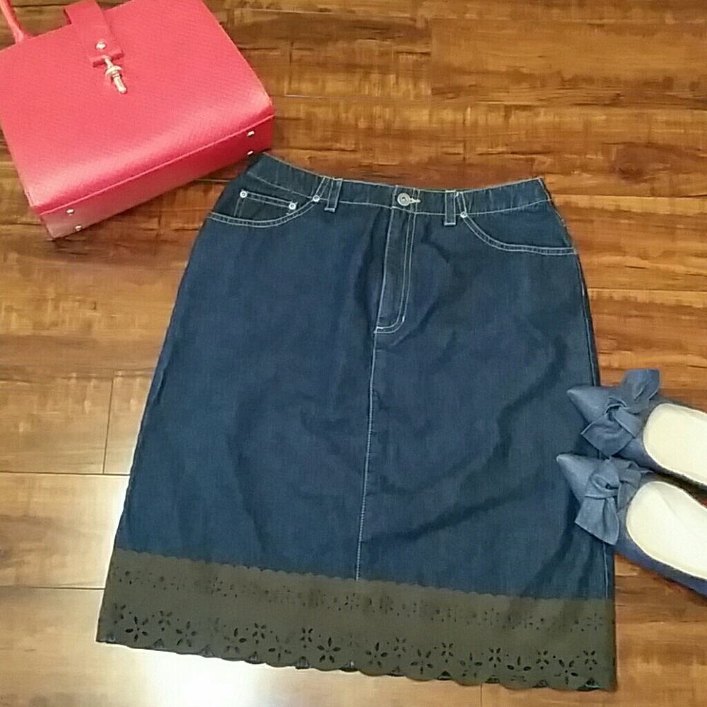 Jean Skirt